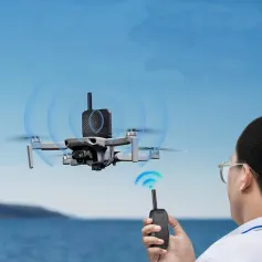 STARTRC Universal Walkie Talkie Sky Speaker Megafon Wireless Julat 1KM Pembesar Suara untuk DJI MINI 4 PRO / AIR 3 / Mavic 3 PRO Series RC Drone