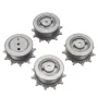 Heng Long 3918-1 1/16 RC Tank Spare Parts Metal Tracks/Drive Wheels/Transmission Gearbox Vehicles Model Accessories