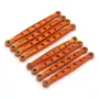 8PCS Upgraded Metal Linkage Rods Front Rear for MN128 MN86S G500 1/12 RC Car Vehicles Models Spare Accessories