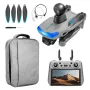 YLR/C S185 GPS 5G Tekrarlayıcı Dijital FPV 2.7K HD Kamera 3 Eksenli EIS Mekanik Gimbal Engellerden Kaçınma 7.2 inç Dokunmatik LCD Ekran Kontrol Cihazı Fırçasız Katlanabilir RC Drone Quadcopter RTF