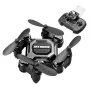 K04 MINI WiFi FPV with HD Camera Integrated Storage Altitude Hold Mode Grid Full Protection Child Gift LED Light Pocket RC Toys Drone Quadcopter RTF