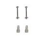 2PCS LDRC 1802 1803 A01 A02 1/18 RC Car Upgraded Parts Metal Drive Shaft Vehicles Models Spare Accessories LA0049