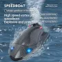 JJRC FY011 2.4G 35km/h RC Perahu Jet Pump Kapal Kendaraan Tahan Air Model Terbalik Reset Lampu LED Pendingin Air Kecepatan Tinggi Mainan Remote Control