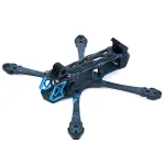 Asixflying Manta 5 SE 223mm Wheelbase T700 Carbon Fiber Plate Frame Kit Compatible DJI O3/19mm Camera for FPV Racing Drones