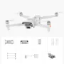 [EU Direct] FIMI X8 TELE MAX Beyond Vision Roklink 5.0 20KM FPV With Dual Camera 4K 60fps 30X ZOOM 3-axis Mechanical Gimbal AI Super Night Video 47mins Flight Time GPS RC Drone Quadcopter RTF