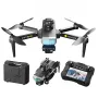 XKJ KAI TWO 249g GPS 5G WiFi FPV 4K ESC HD Çift Kamera 3 Eksenli Mekanik Gimbal 5.6\ Dokunmatik LCD Ekran Kontrol Cihazı 360¡ã Engellerden Kaçınma Fırçasız Katlanabilir RC Drone Quadcopter RT