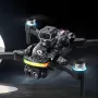YLR/C S160 WiFi FPV with LCD Screen Controller HD Dual Camera Servo Gimbal 360° Obstacle Avoidance Colorful LED Lights Brushless Foldable RC Drone Quadcopter RTF