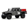 CROSSSRC EMO X4 1/8 2.4G 4WD 50 km/u RC-auto Rock Crawler Big Leopard Off-Road Klimwagen LED-licht Pick-up Reddingsvoertuigen Modellen Speelgoed Voor Achter Geblokkeerd Differentieel