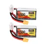 Batterie Lipo ZOP Power 11,1 V 1500 mAh 40 C 3S avec prise XT60 pour drone de course FPV Eachine Wizard X220