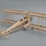 Tony Ray's Aero Model DH.82 Tiger Moth 1/12 750mm Wingspan Balsa Wood Micro RC Airplane KIT