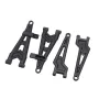 4PCS HBX 2996A 1/10 RC Car Parts Suspension Upper Lower Arm Left Right Front/Rear Vehicles Models Spare Accessories T2006T/T2007