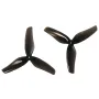 Hélice Gemfan Hurricane 2009 2 pouces, 3 pales, noire transparente, 1,5 mm, 1 trou, pour drone de course RC FPV à moteur 1103, 8 paires