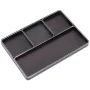 1/8 1/10 Model RC Car Metal CNC Four-Grid Simple Screw Tray Storage Box Metal Nut Screw Tray
