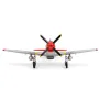 XK A280 P-51 Mustang 3D/6G System Lebar Sayap 560mm 2.4GHz 4CH EPP RC Pesawat Tempur RTF Dengan Lampu LED untuk Pemula