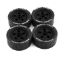 4PCS Off Road Tires Wheel 17mm Hex Hubs for 1/7 RC Racing Car Arrma Infraction Felony ZD KM RC Car Parts