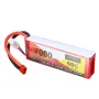 Bateria ZOP Power 7,4 V 7000 mAh 60C 2S LiPo T Deans Plug para drone RC
