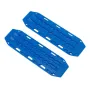 2PCS Upgraded Escape Board Anti-Skid Plate Decoration Simulaton RC Car Parts for 1/10 SCX10 TRX4 TRX6 Rock Crawler Off-Road Climbing Truck Vehicles Models Accessories