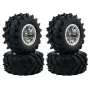 4Pcs/Per Austar Wheel Tires Plastic Wheel Rims for 1/10 RC Crawler HSP HPI Car Parts