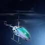 DWi H8 Renkli Işık Sabit Yükseklik 2.4G Akıllı Tek Tuşla Kalkış ve İniş Alaşımlı Anti Drop Uçak Uzaktan Kumandalı Helikopter