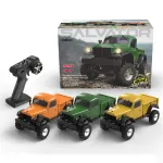 UDIRC UCX2401 SALVATOR RTR 1/24 2.4G 4WD RC Car Rock Crawler Off-Road Climbing Truck LED Light Full Proportional Vehicles Models Oil Filled Shocks Reverse Gearbox Toys