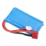 2 stuks ZOP Power 7,4 V 1500 mAh 25C 2S batterij T-stekker voor 16889 borstelloze RC-voertuigen