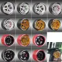 Radio Controller Universal Aluminum Alloy Full Metal Handwheel Steering Wheel for Flysky NB4/NB4 Pro Transmitter DIY Accessories
