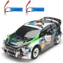 Wltoys K989 2 Battery 1/28 2.4G 4WD Brushed RC Car Alloy Chassis Vehicles RTR Model
