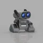 JYX001 Remote Control Robot 2.4Ghz Wireless 6-Wheel Drive 360° Omnidirectional Light Music Dancing Robot Toys for Children