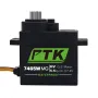 PTK 7465W MG 25T Alüminyum Dişli 180¡ã 9g Dijital Su Geçirmez RC Servo Robot Sabit Kanatlı Araba ve Uçak Modu için
