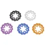 Stainless Steel Rear Brake Disk For LOSI 1/14 Promoto MX RC Car Motorcycle 7075 Hard Oxidation Models Parts
