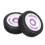 2PCS Wltoys 124019 1/12 RC Car Spare Front/Rear Tires Wheels 1826 1827 Vehicles Model Parts