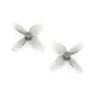 2 Pairs HQProp Micro Whoop Prop 40mmx4 40mm 4-Blade Propeller 1.0mm Shaft for TinyWhoop RC Drone FPV Racing
