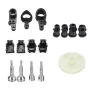 Wltoys 124017 124019 144001 144010 1/12 1/14 Gear Box Cover Housing Steering Components Vehicles Model Spare Parts
