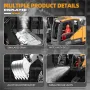 HJ Models 689-714A 1/16 2.4G 16CH RC Car Excavator Engineering Vehicles Alloy Bucket Digging 680° Rotation Spray LED Light Sound RTR Toys