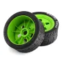 4PCS Off Road Tires Wheel 17mm Hex Hubs for 1/7 RC Racing Car Arrma Infraction Felony ZD KM RC Car Parts