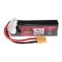 ZOP Power 2S 7.6V 1500mAh 60C 11.4Wh LiPo Battery XT60 Plug for RC Drone