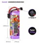 Gaoneng GNB 11.4V 3000mAh 120C 3S LiHV Lipo-accu T/XT60/XT90-stekker voor helikopter RC FPV-racedrone