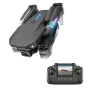 YLR/C E88 / E88D WiFi FPV with LCD Screen Controller HD Dual Camera Lighting Arms Optical Flow Positioning Colorful LED Light Foldable RC Drone Quadcopter RTF