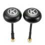 Eachine K-Loverleaves 5.8G 5dBi 6 Leaf Clover Antenna RHCP SMA/RP-SMA 1 Pair For FPV VTX RX RC Drone