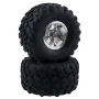 4Pcs Austar Wheel Tires Plastic Wheel Rims for 1/10 RC Crawler HSP HPI Car Parts