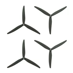2 Çift Gemfan 1270 Cinelifter 12 İnç 3 Kanatlı Cam Elyaf Pervane FPV Yarış RC Drone için
