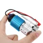 Metal Decelerate Gearbox with 370 Brushed Motor Metal Gear Heatsink Mount Base for WPL B14 B14K B24 B24K B16 B16K B36 B36K C14 C14K C24 C24K JJRC Q60 Q61 MN90 MN90K MN91 MN91K 4WD 6WD Fayee FY001 FY002 Half Scale RC Car Parts