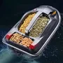 HJ817 2.4G Intelligent Remote Control Bait RC Boat Positioning Point GPS Fixed Speed Cruising Auto Funnel Opening Closing Decoupling
