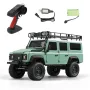 MNRC MN111 RTR 1/18 2.4G 4WD RC auto LED-licht klimrotscrawler off-road truck portaalas legering schaal speelgoed klassieke voertuigen modellen