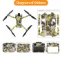 Sunnylife Waterproof PVC Stickers Drone Body Skin Protective Arm Remote Control Protector for DJI Mini 4 PRO RC Drone