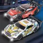 1/14 2.4G 4WD Drift RC Araba Yüksek Hızlı LED Işık Yol Yarışı Uzaktan Kumandalı Araçlar Modelleri Çok Oyunculu Yarışma Oyuncakları