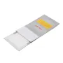 Patlamaya Dayanıklı Su Geçirmez Lipo Pil Güvenlik Çantası Gümüş 30X23cm RC Pil için