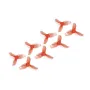 4 pares / 8 pares de hélices EMAX Tinyhawk Nanoscout de 31 mm e 3 pás para drone de corrida analógico Whoop FPV de 65 mm 1S
