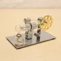 STEM DIY Hot Air Mini Stiring Engine Model Educational Toy Kits