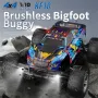 KFPLAN KF10 RTR 1/10 2.4G 4WD 50km/h Brushless RC Car Off-Road Truck LED Light 3s High Speed Full Proportional Metal Diffs Drive Shaft Vehicles Models Toys